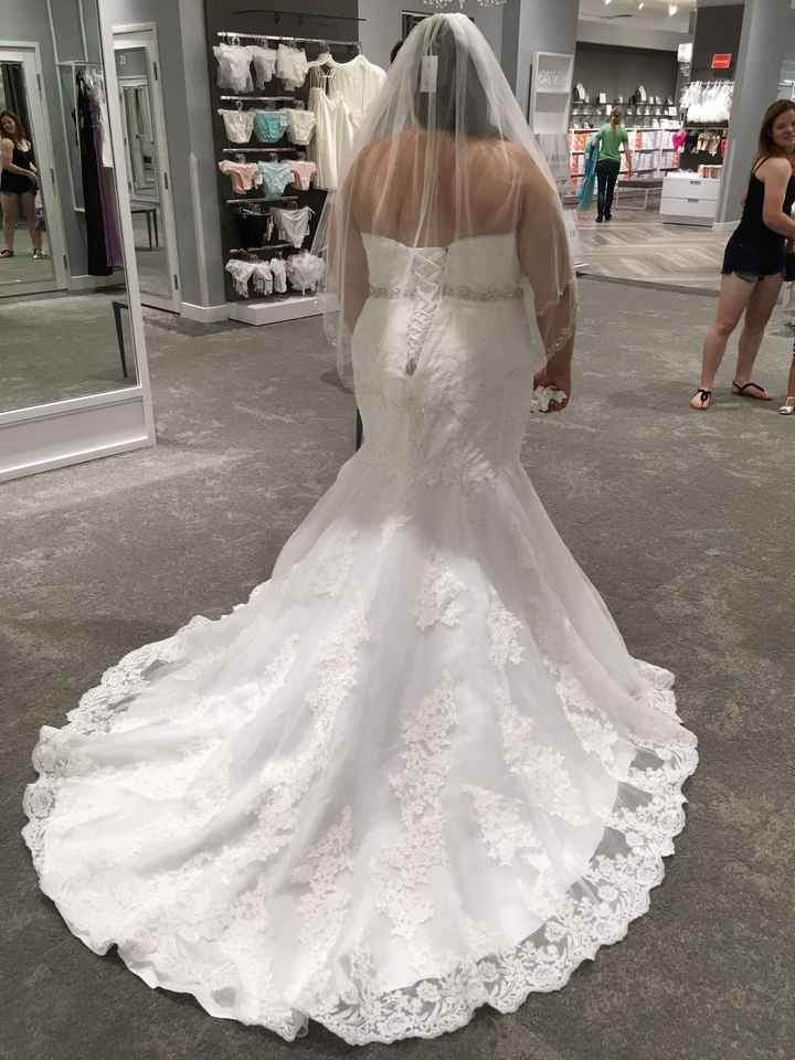 Please show your wedding dress, ladies - 1