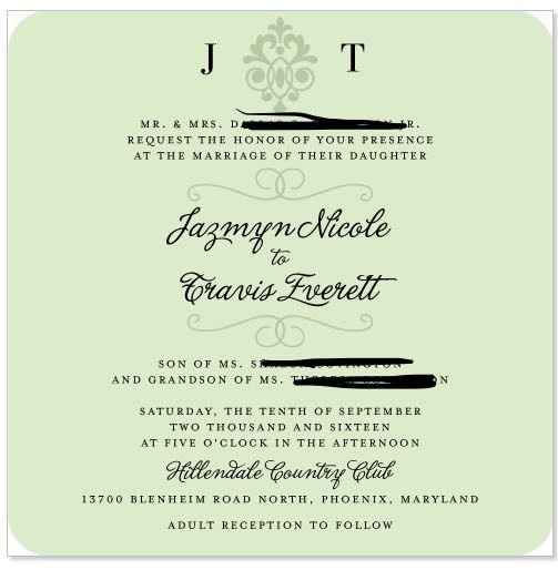 Let's see your wedding invites