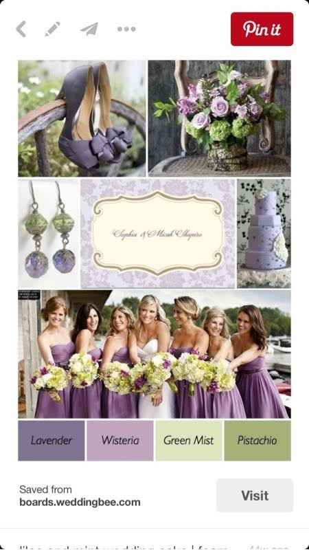 Purple & Green