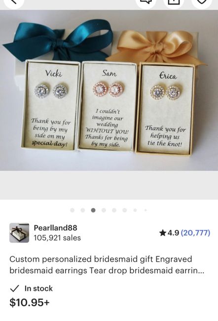 Bridesmaids gifts - 1