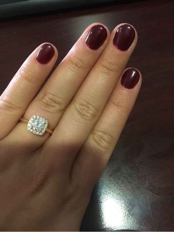 Let's see those rings! And for the Mrs lets see the bands with it ! I LOVE seeing everyone's bling:)