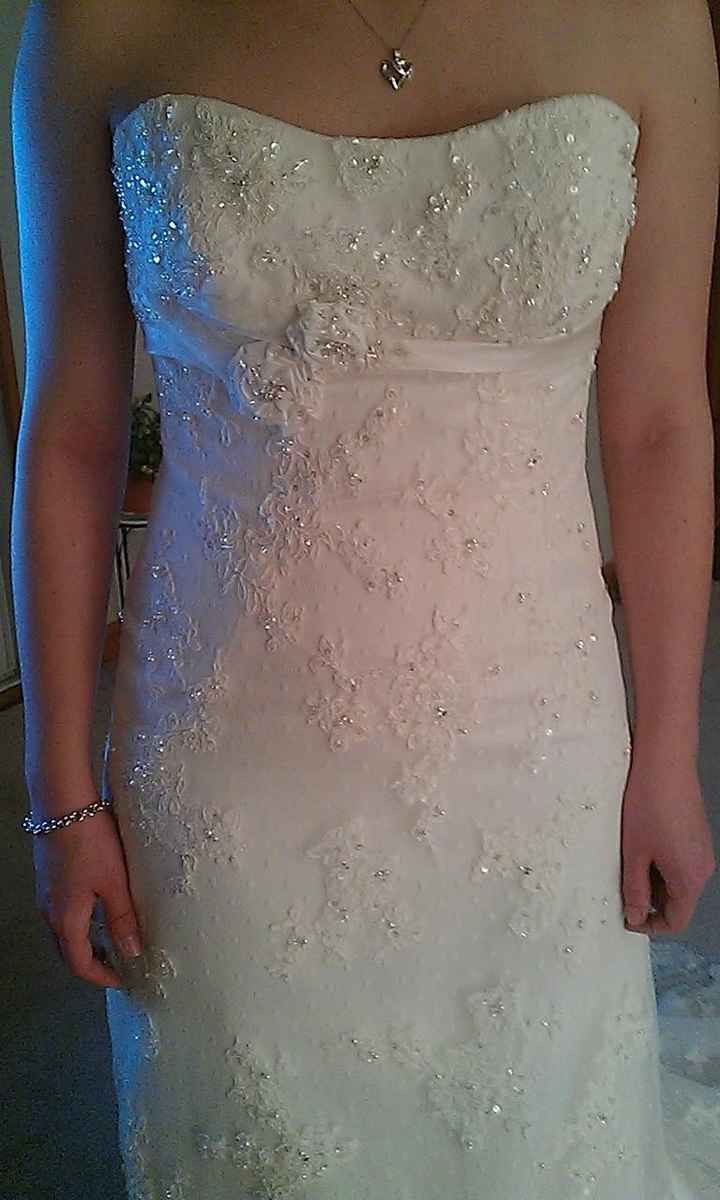 Wedding dress & ring *pics*