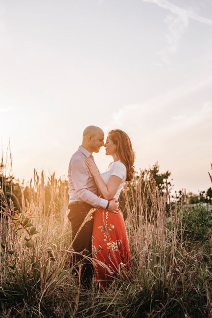 Admidst the Covid-19 panic, post your favorite picture from your engagement shoot. 8