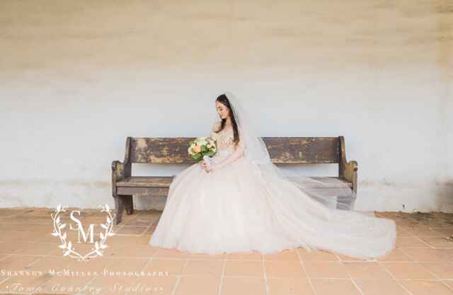 What's your favorite part of your wedding goen? - 2