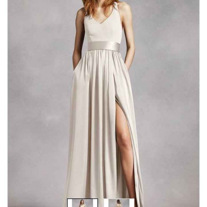 Long and Short Dresses for Bridesmaids