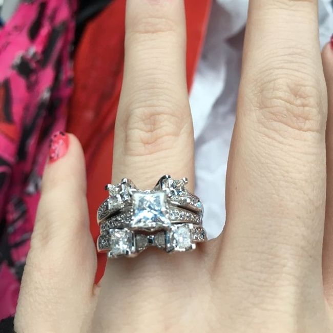 Wedding enhancer rings