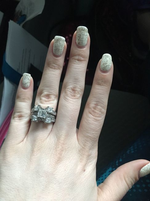 bridal nail color