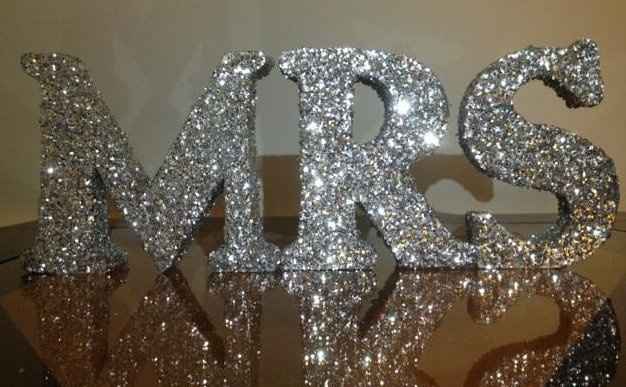 DIY Project...Mr & Mrs Sign **PICS**