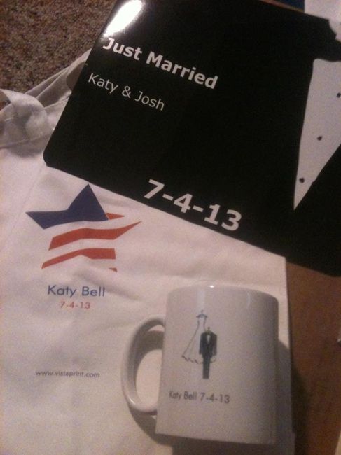 Save the Date vistaprint haul in!