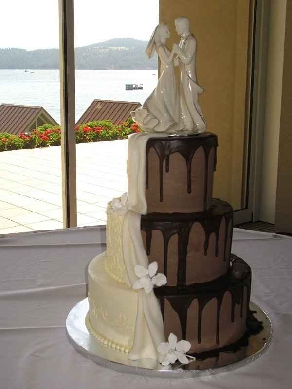 Uniced Wedding Cakes