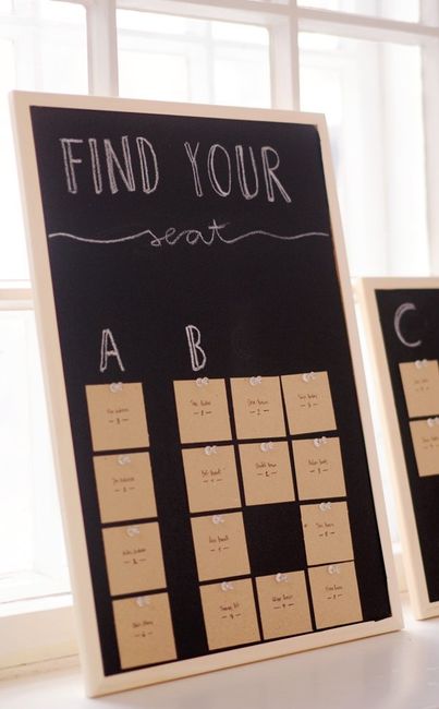Seating chart