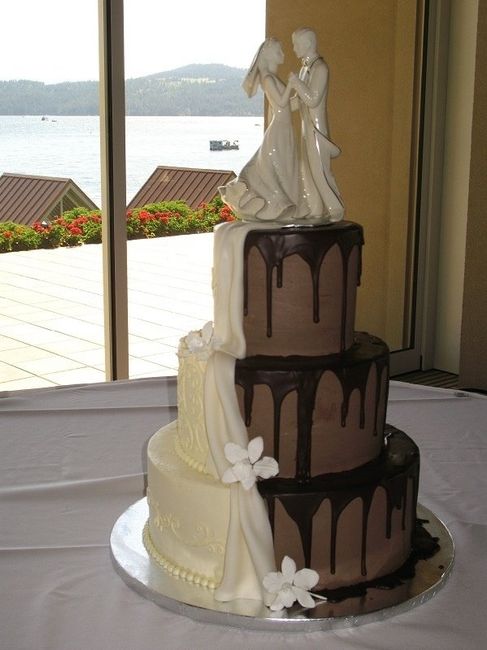 Uniced Wedding Cakes