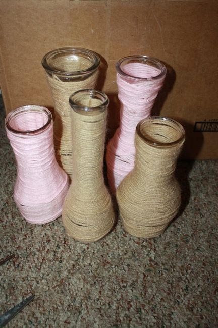 My DIY yarn bottles (Pics!)