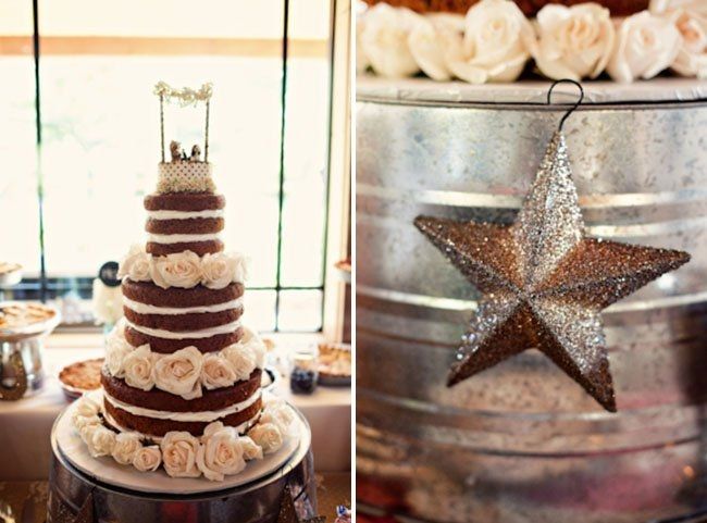Uniced Wedding Cakes