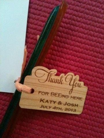 My semi-DIY favors