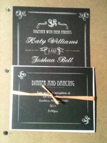 VP Invitations almost in the mail!