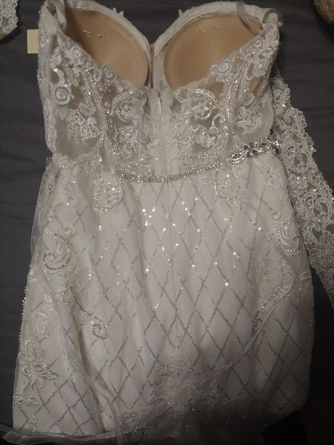 First Fitting Success!! David's Bridal 4