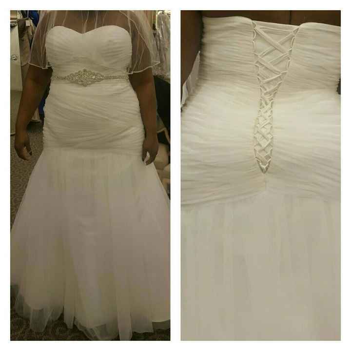 Show off your dress!!