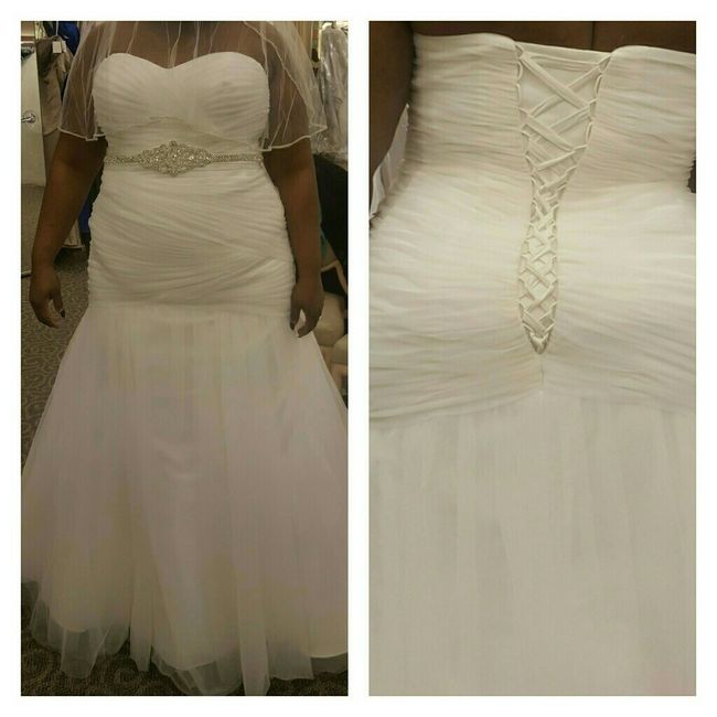 Show off your dress!!