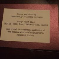 Started making our invites!!