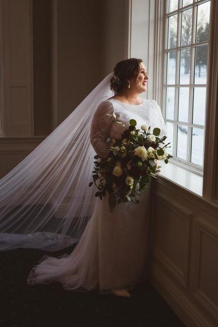 Color and length of veil?? Help! 4
