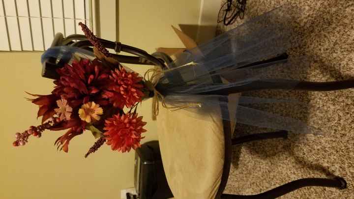 Wedding project completed! Plus, my bouquet is on its way!