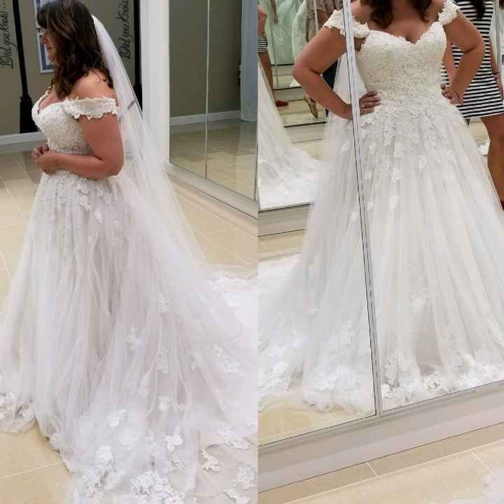 What’s your favorite detail of your dress? - 1