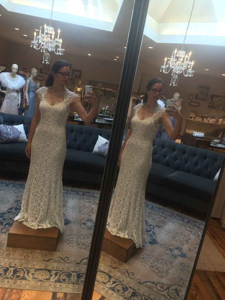 Let's see your "said no to the dress" pic!