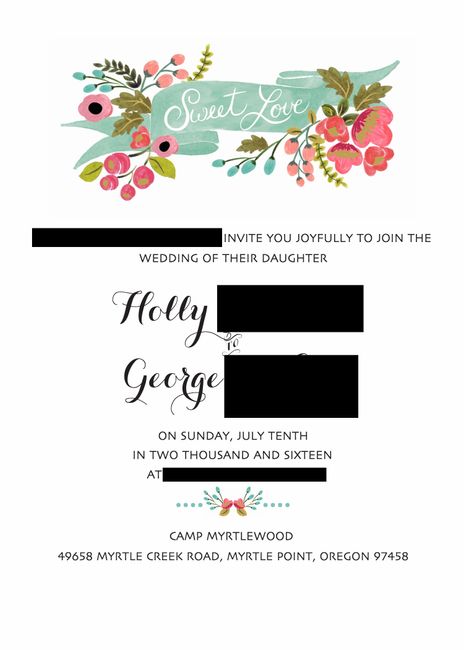 Invitations.... let's see them!