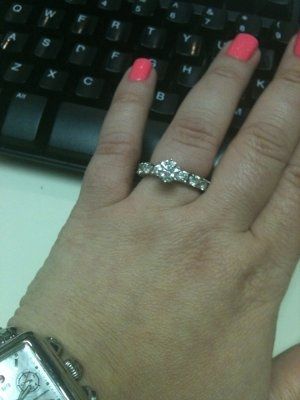 Alright ladies! Let's see those gorgeous rings...