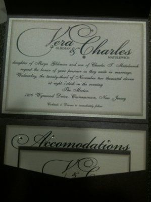 DIY Invites Finished! :-)