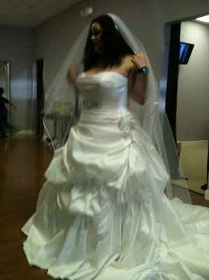 Can we see your dress?