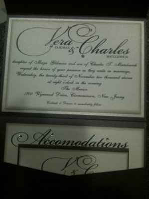 DIY Invites Finished! :-)