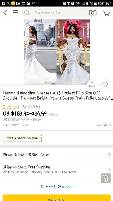 Wedding dress - 1