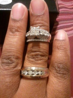 I found my fh ring and my band yeah