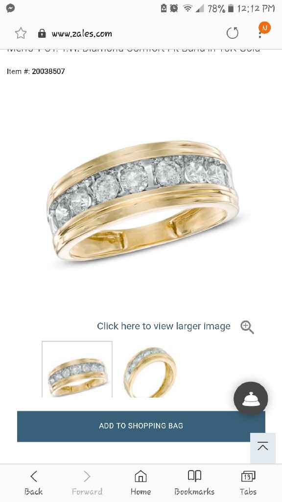 My man’s wedding ring!!! - 1