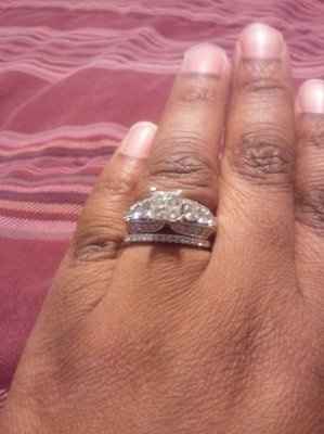 I found my fh ring and my band yeah