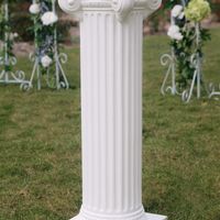 Need your help please. How to make a corinthian column  look rustic?