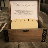 Place card box