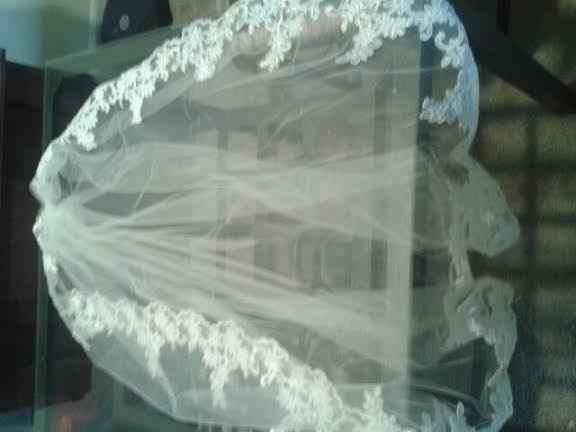 I made my veil But...