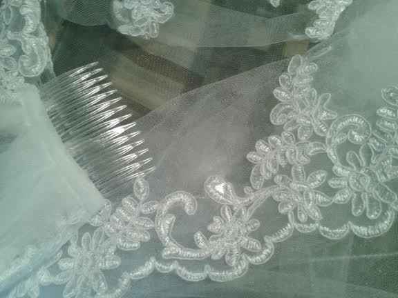 I made my veil But...
