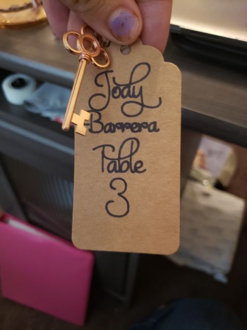 Escort Card