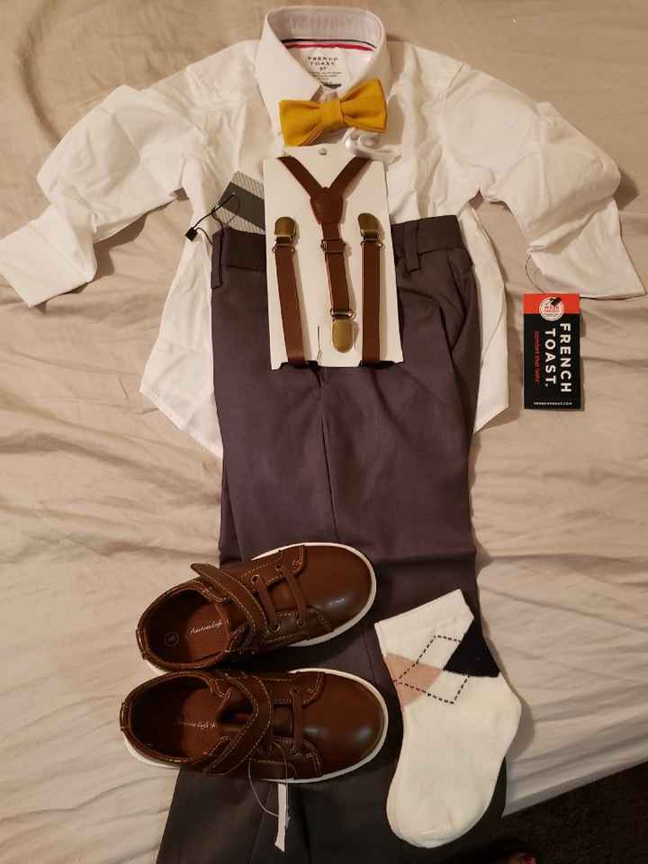 Ring Bearer Outfit - 1