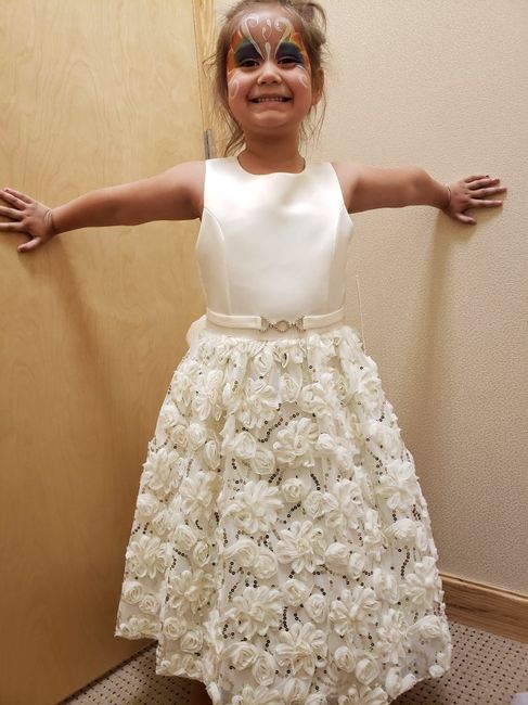 Flower girl dress... does it go? - 2