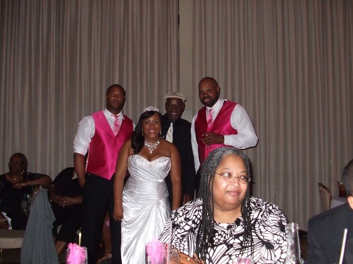 Im back and Married!!!! MRS. Proctor in the building! LOL! Picture with a link  added pictures on pa