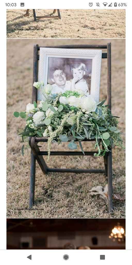 Honoring deceased father - 1