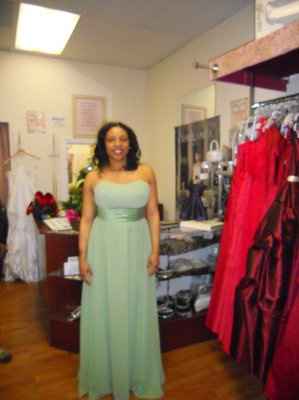 My Dress and Bridesmaids Dress all in one trip!!!!