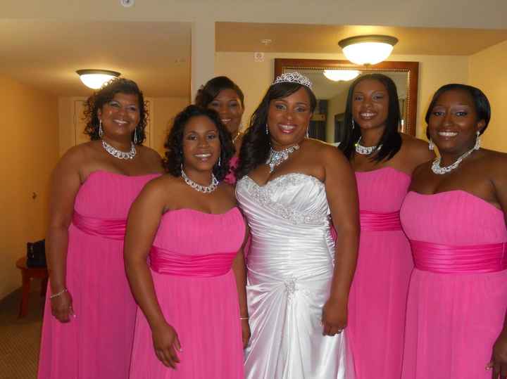 Im back and Married!!!! MRS. Proctor in the building! LOL! Picture with a link  added pictures on pa