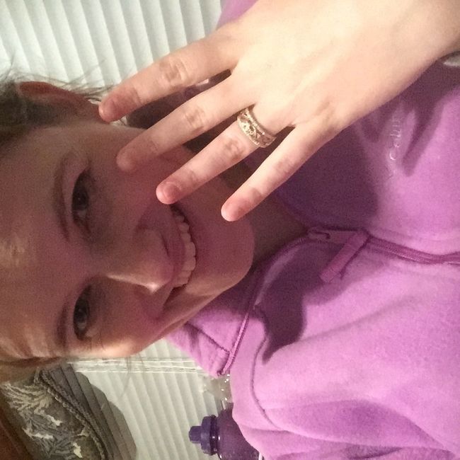 I got my engagement ring!