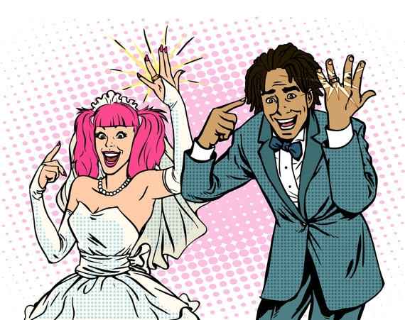 Geek brides and an overdue introduction.
